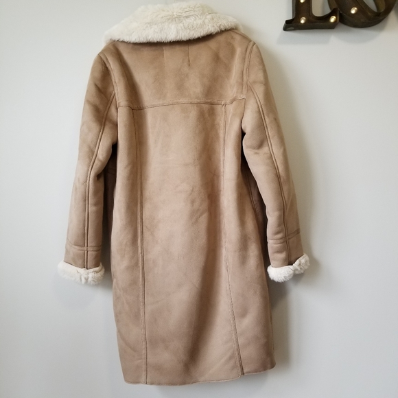 NWOT Zara Faux Suede Biker Jacket - Picture 10 of 16